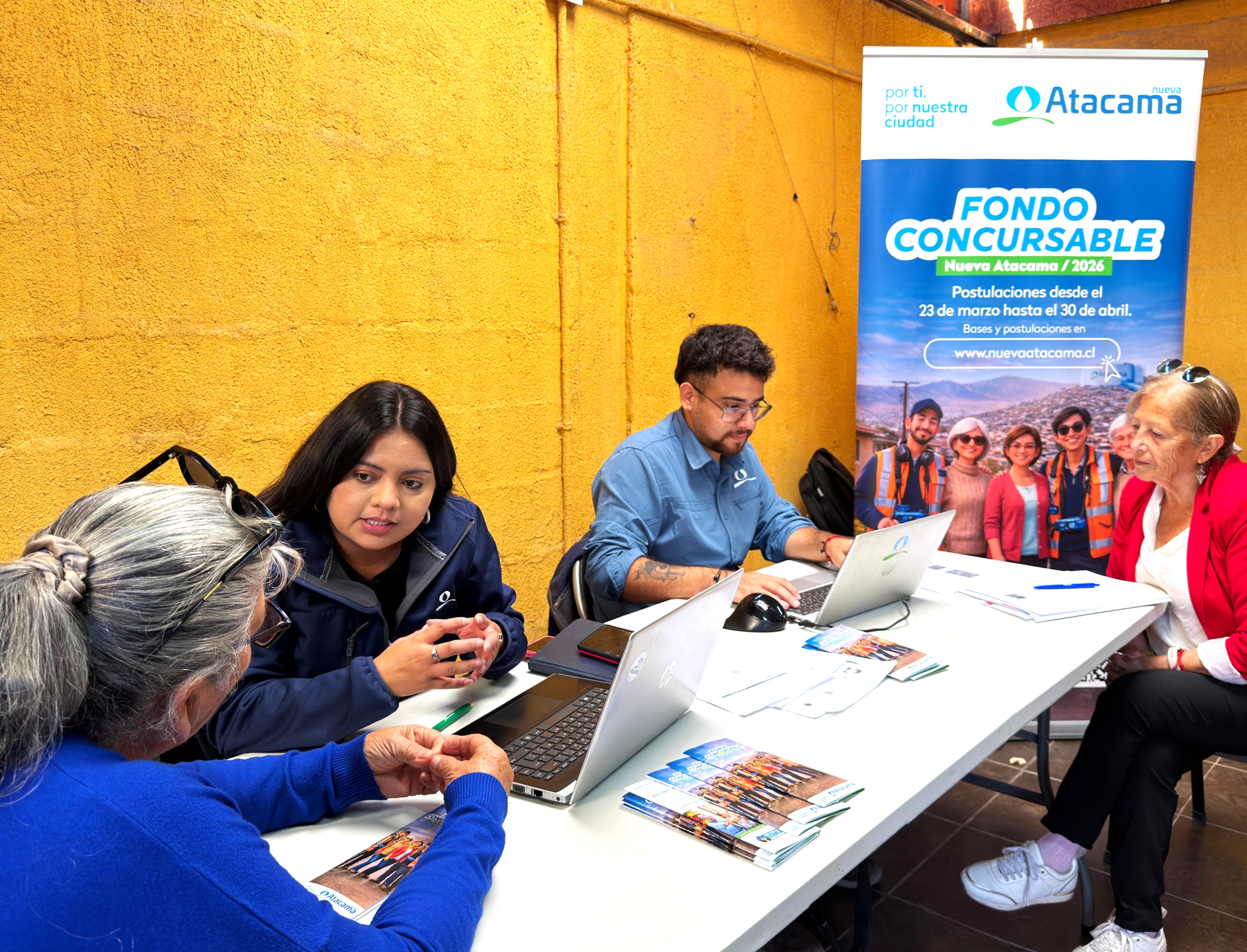 Extendemos plazo de nuestro Fondo Concursable Nueva Atacama 2026